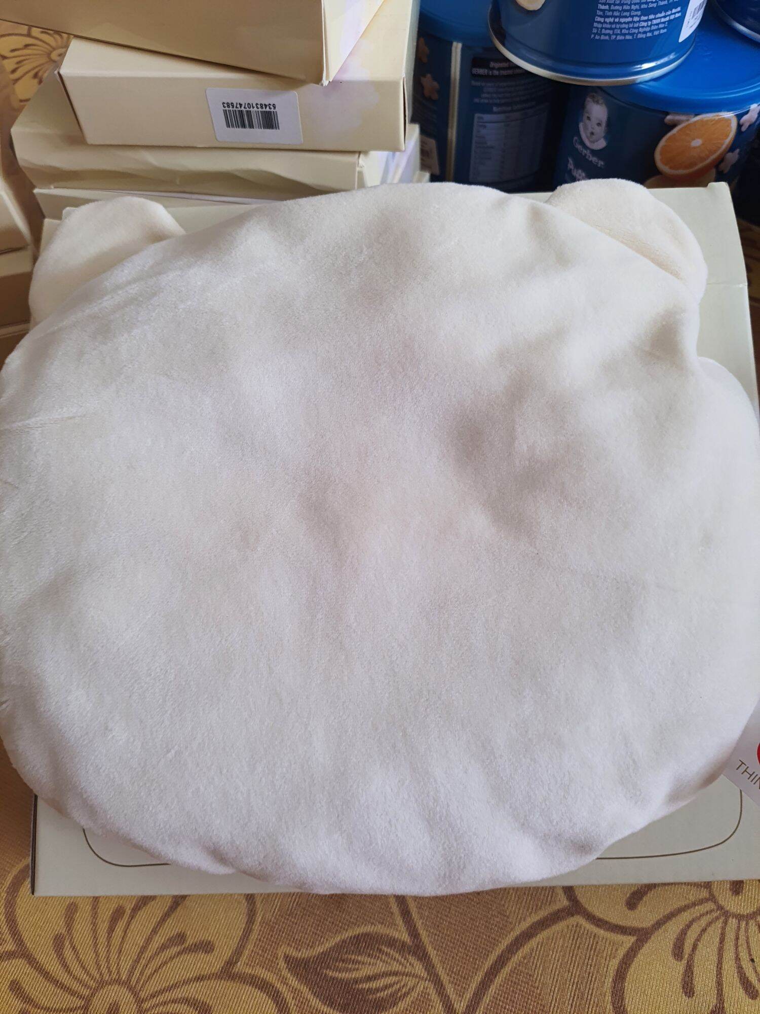 Gối chống méo đầu bé sơ sinh (hàng tặng HUGGIES)