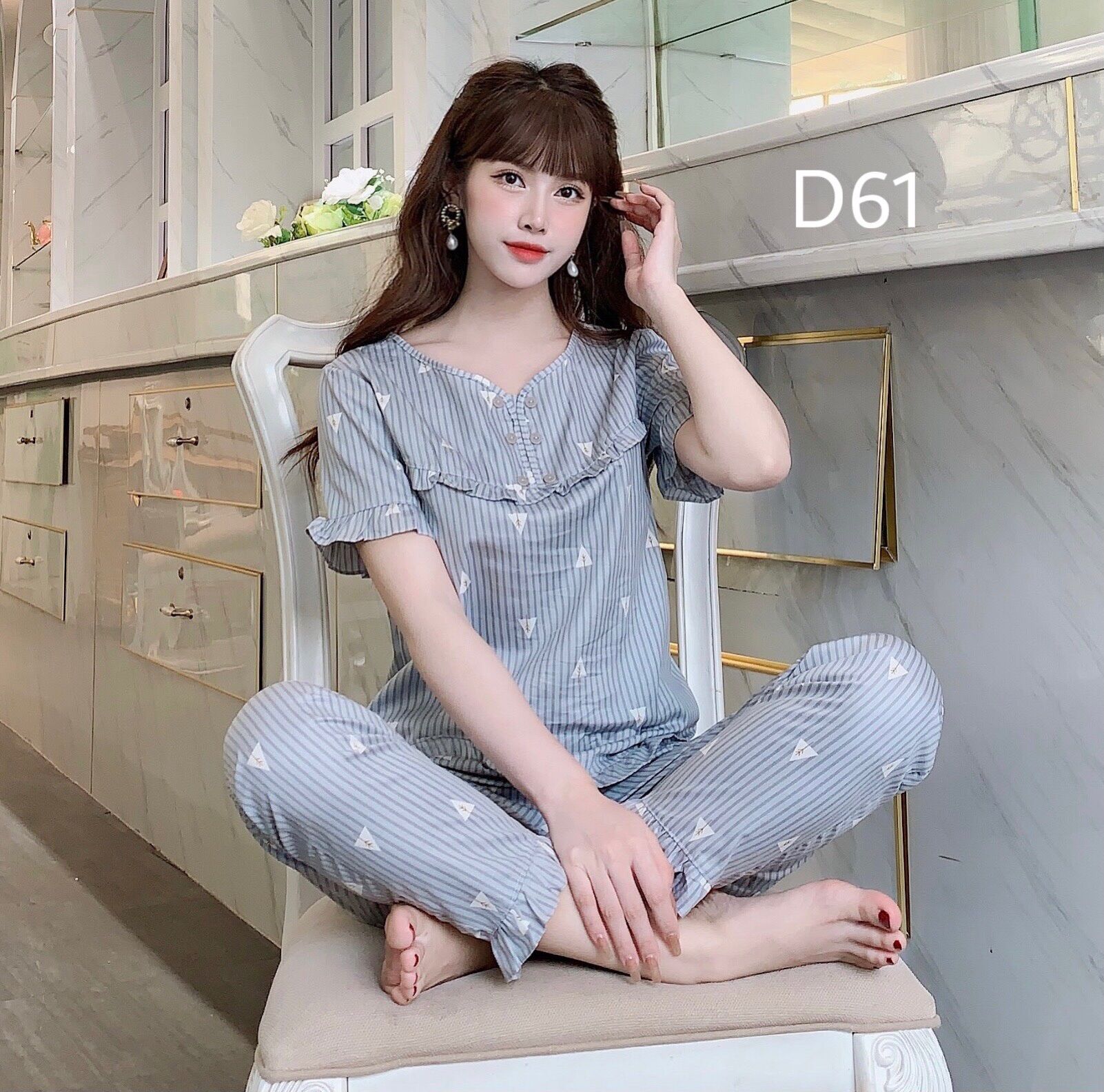 Đồ bộ mặc nhà vải kate
