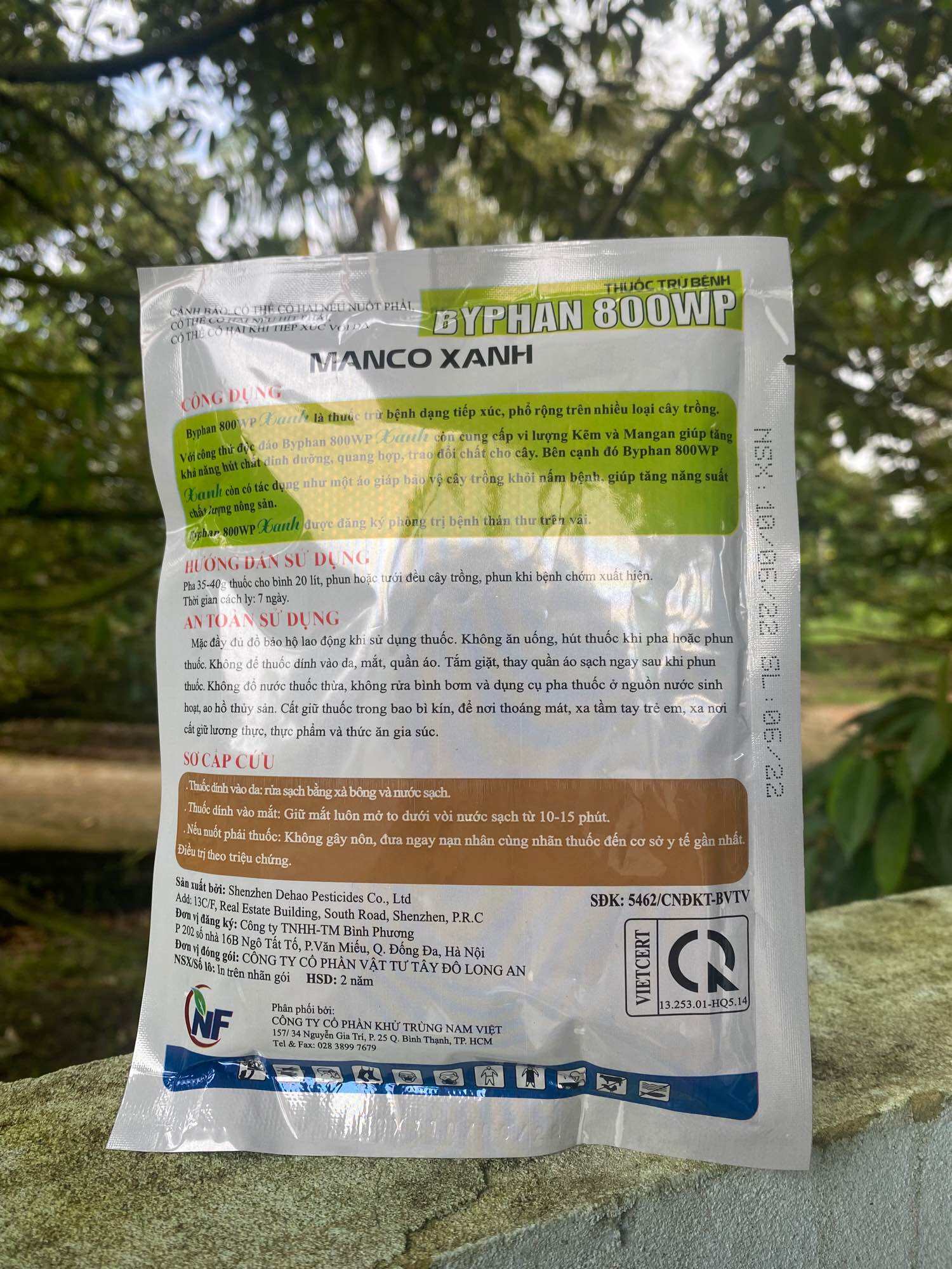 Manco Xanh - Xanh càng thêm xanh gói 100gr. 