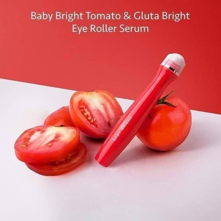 Bút lăn mắt cà chua baby bright tomato thái lan