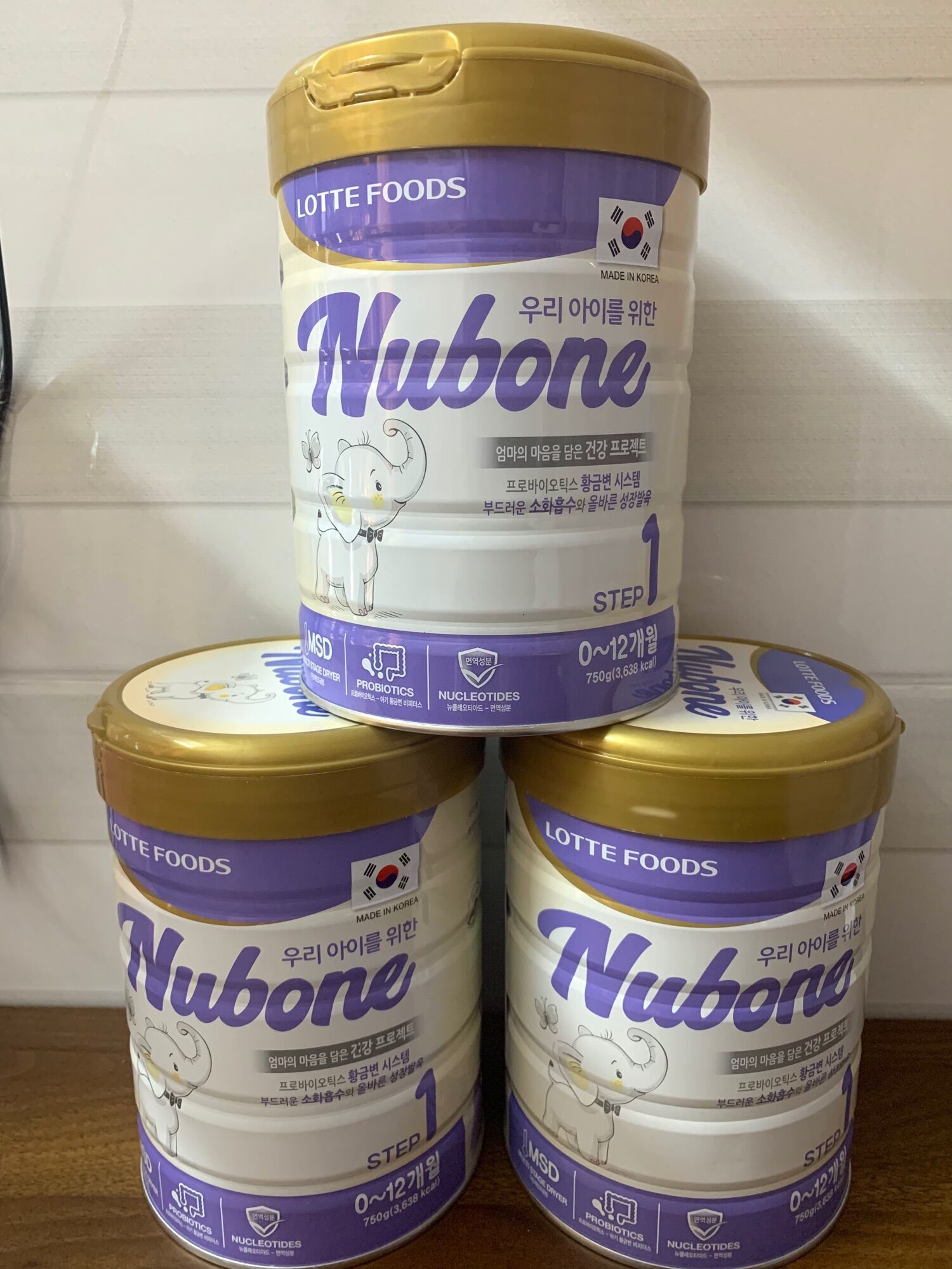 Sữa bột Nubone Step 1 750g cho trẻ 0-12 tháng(date 04/2025)