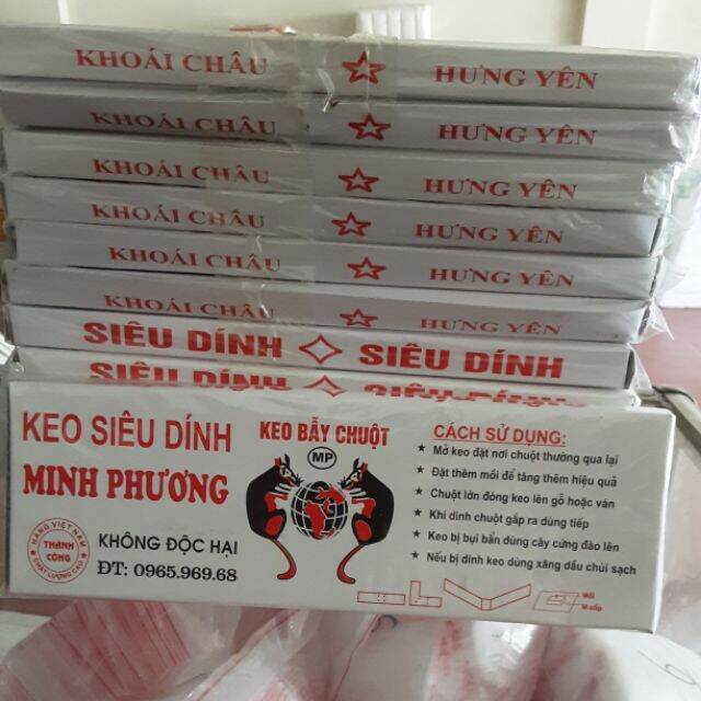 12 keo dính chuột Minh Phương siêu dính