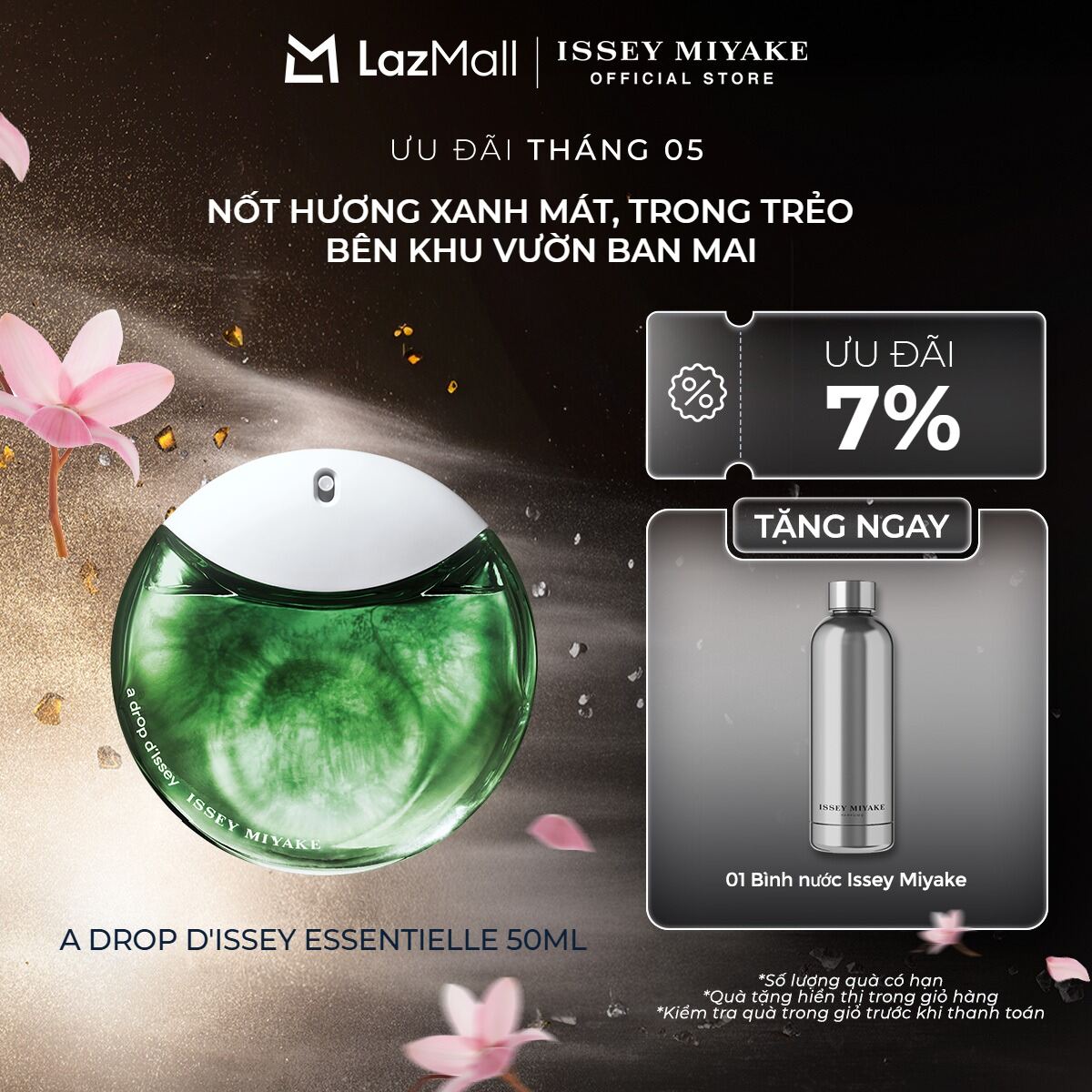 Nước hoa nữ Issey Miyake A Drop d'Issey Essentielle EDP 50ML