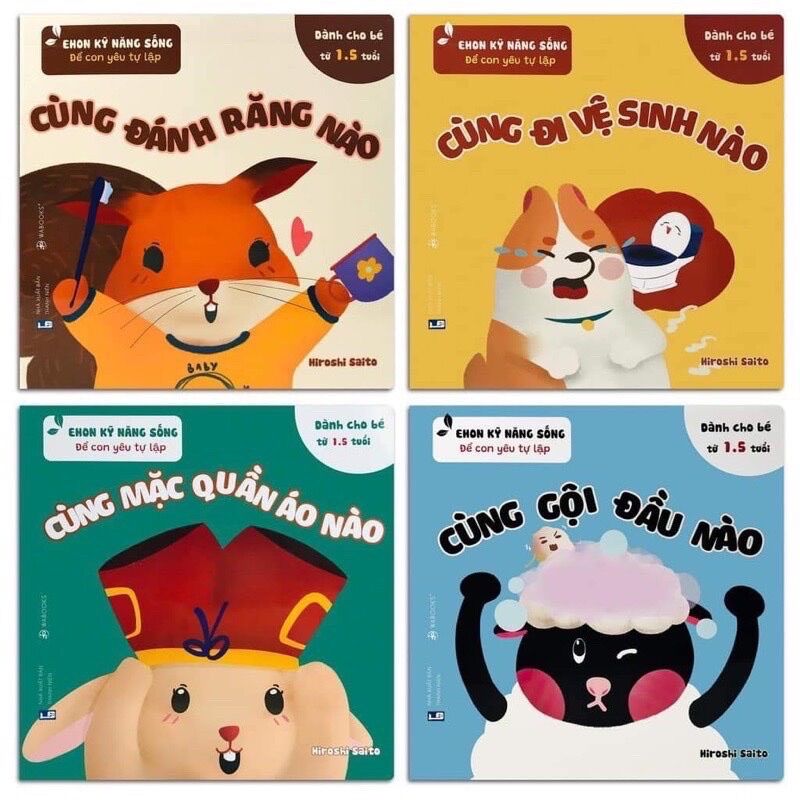 Sách - Ehon Leng Keng, Phép So Sánh Kỳ Diệu (bộ 10 cuốn)
