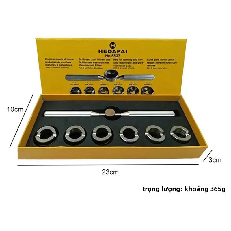 Bộ Công Cụ Sửa Chữa Đồng Hồ 5537 Cho Rolex Tudor - Dụng Cụ Mở Hộp Đựng Đồng Hồ Vít Cờ Lê Vỏ Tẩy Bộ D