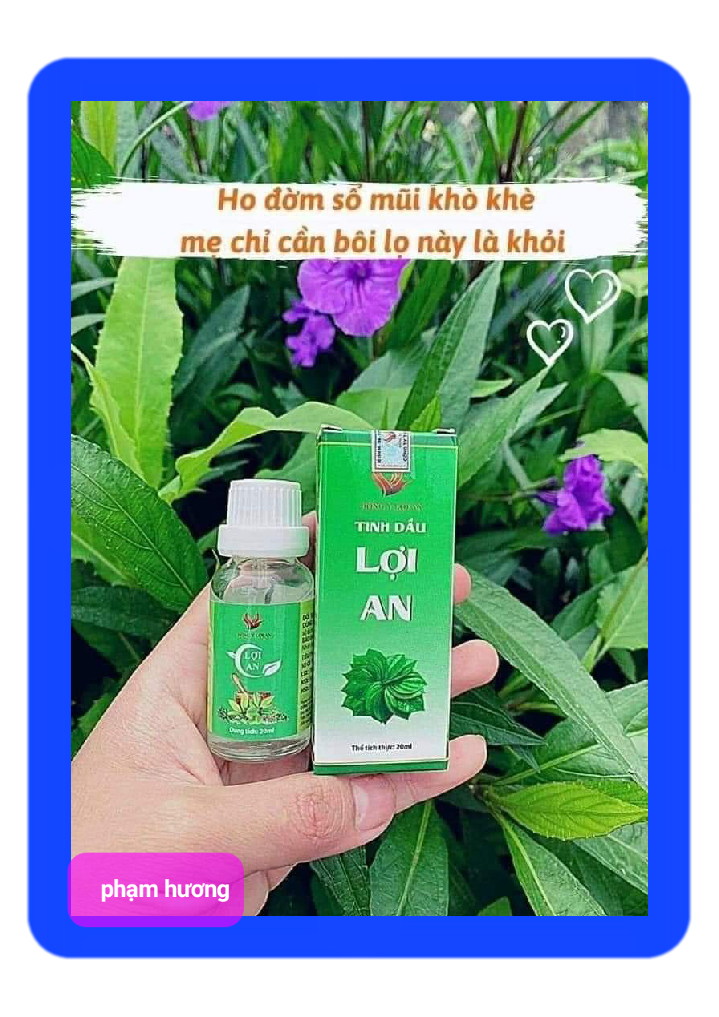 Tinh Dầu Lợi An thảo dược thiên nhiên