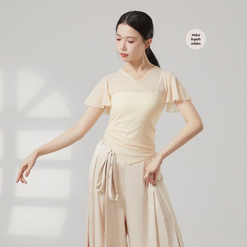 Áo Thun Đào Tạo Múa Elegance Tay Ngắn