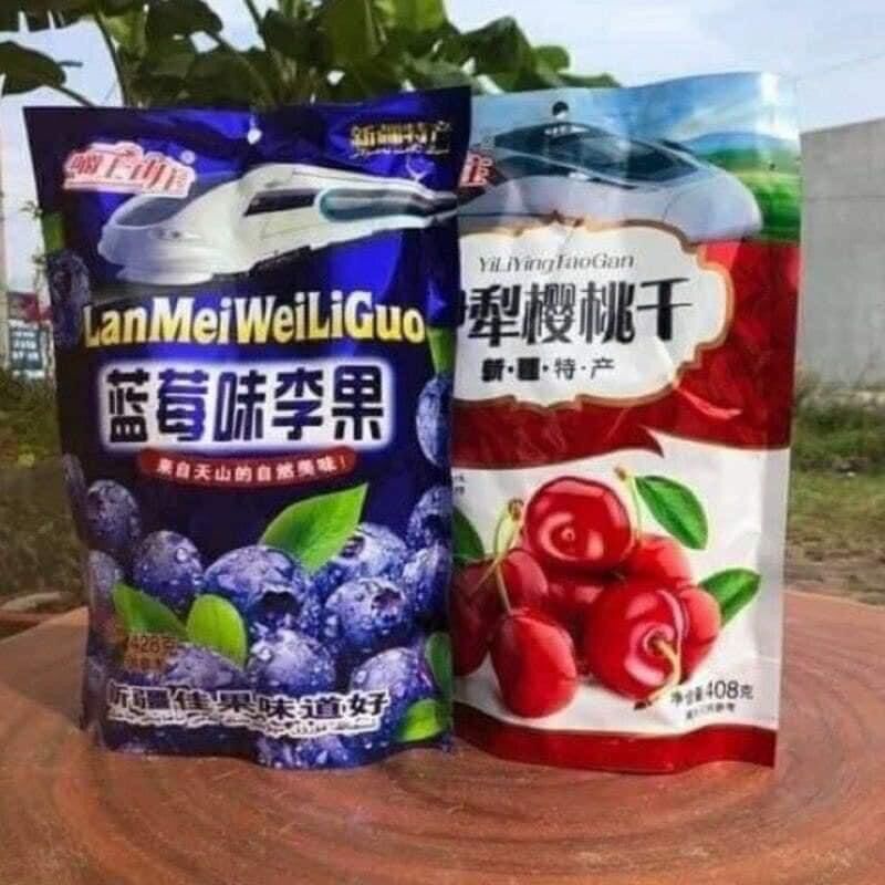 Omai Việt quất và Cherry chua chua ngọt ngọt ăn rất chi là ngon