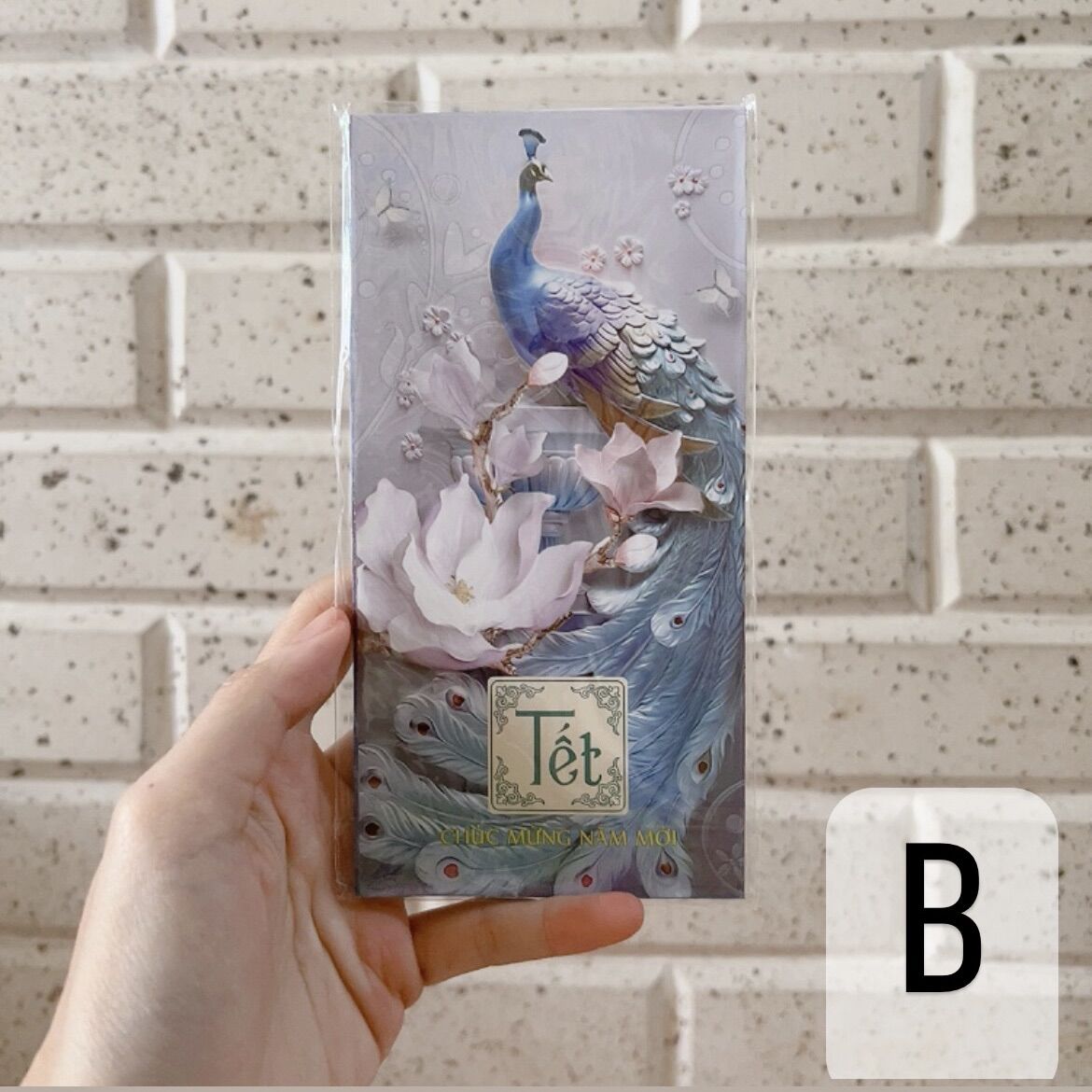Xấp 6 bao lì xì 2023 (bao dày, nhiều mẫu)