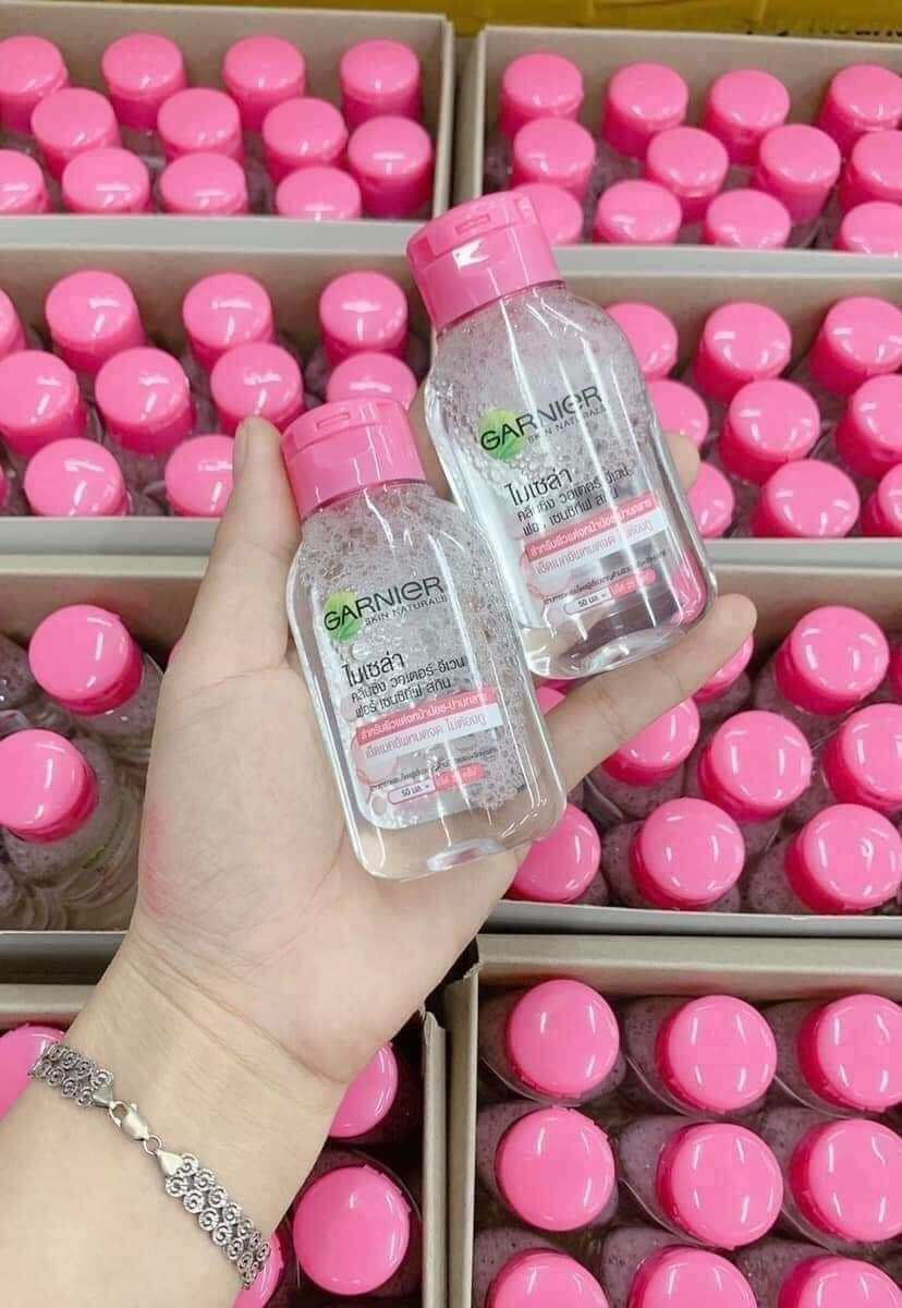 (Hàng Khuyến Mãi) Nước Tẩy trang Garnier 50ml &125ml