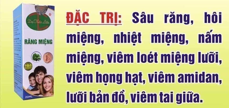 Tinh dầu răng miệng Dạ Thảo Liên