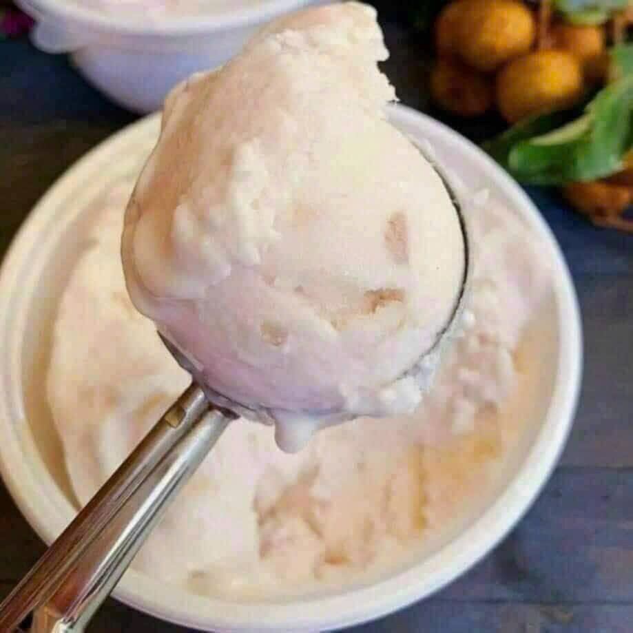 Kem nhãn tươi - hộp 500gr - bao ngon (giao liền)