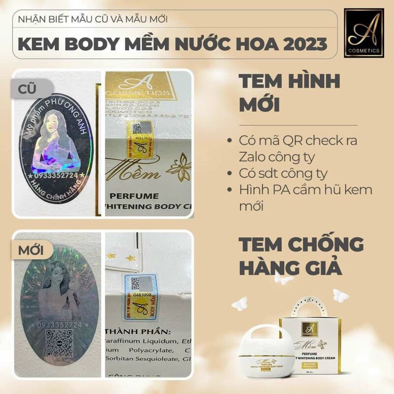 [HCM]kem body mềm A