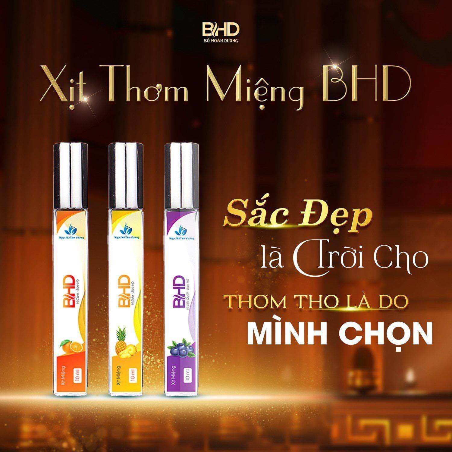 Xịt Thơm Miệng Khử Mùi hôi
