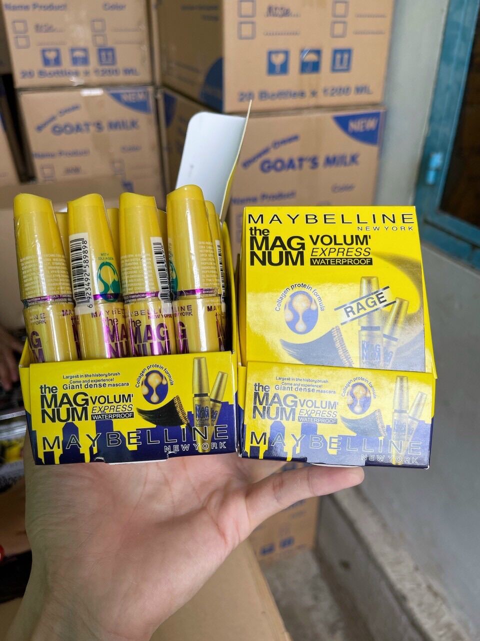 Mascara chuốt dày mi Maybelin