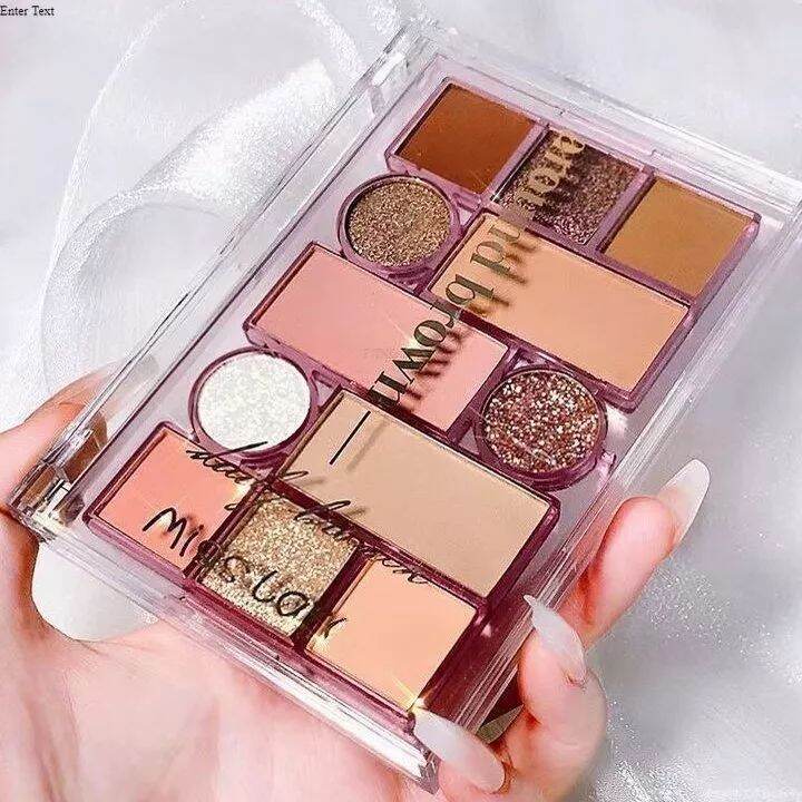 Bảng phấn mắt misslara 12 ô