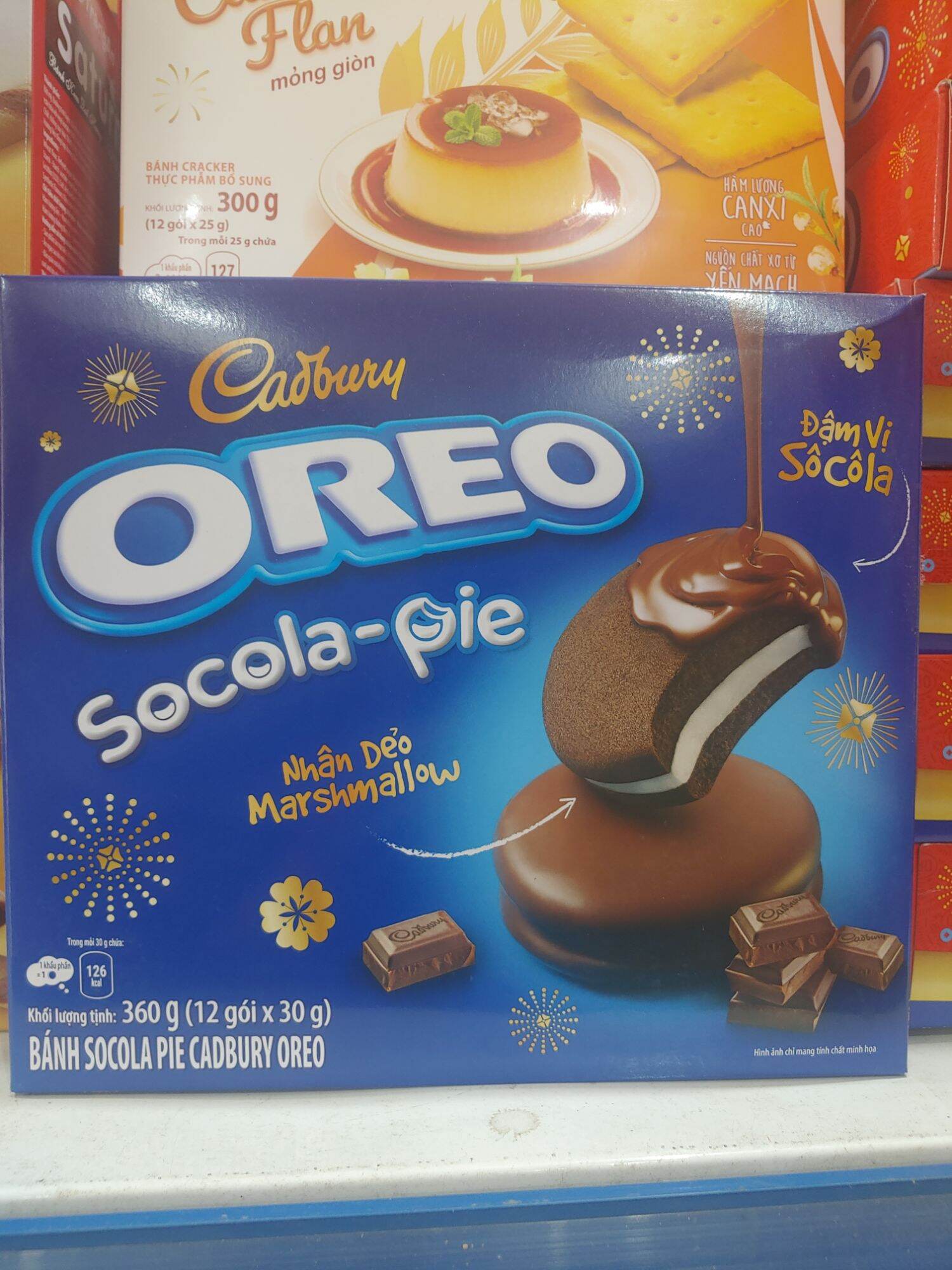 Bánh Oreo socola pie