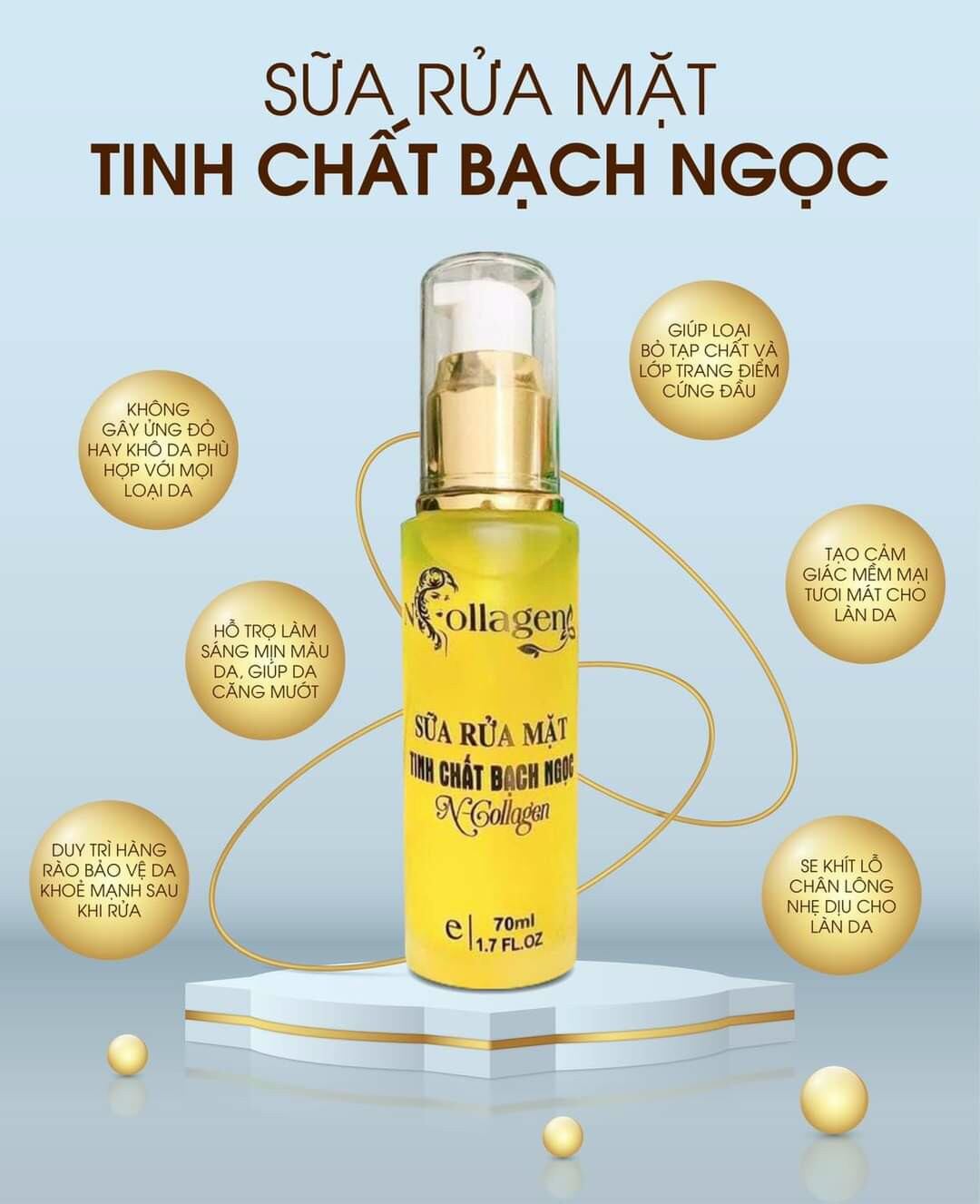 Sửa rửa mặt Bạch Ngọc