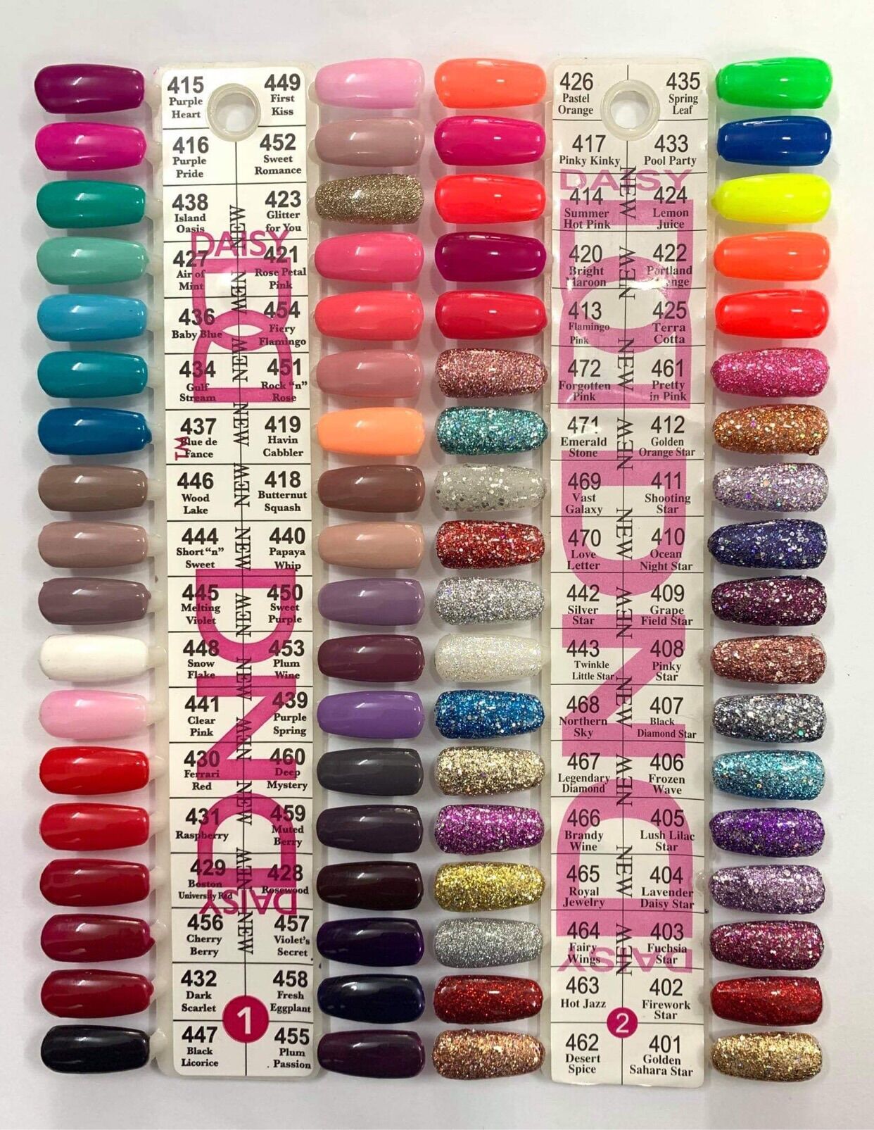 SƠN MÓNG DND MỸ CHÍNH HÃNG (CẶP GỒM 01 THƯỜNG VÀ 01 GEL)