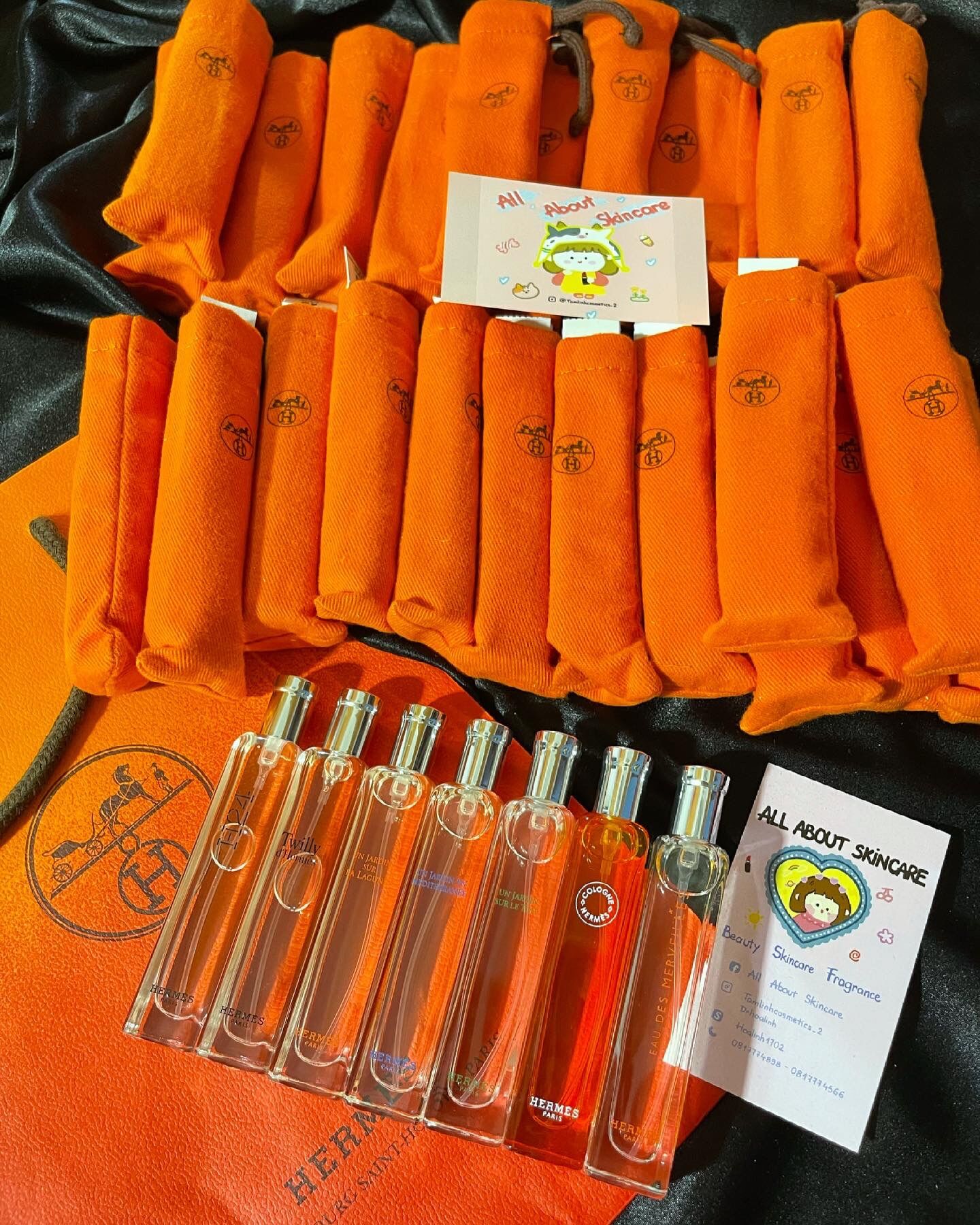 Nước hoa Mini Hermes 15ml kèm túi vải