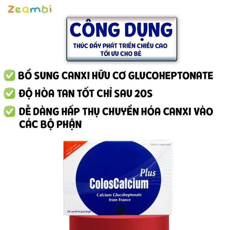 Canxi colos hữu cơ