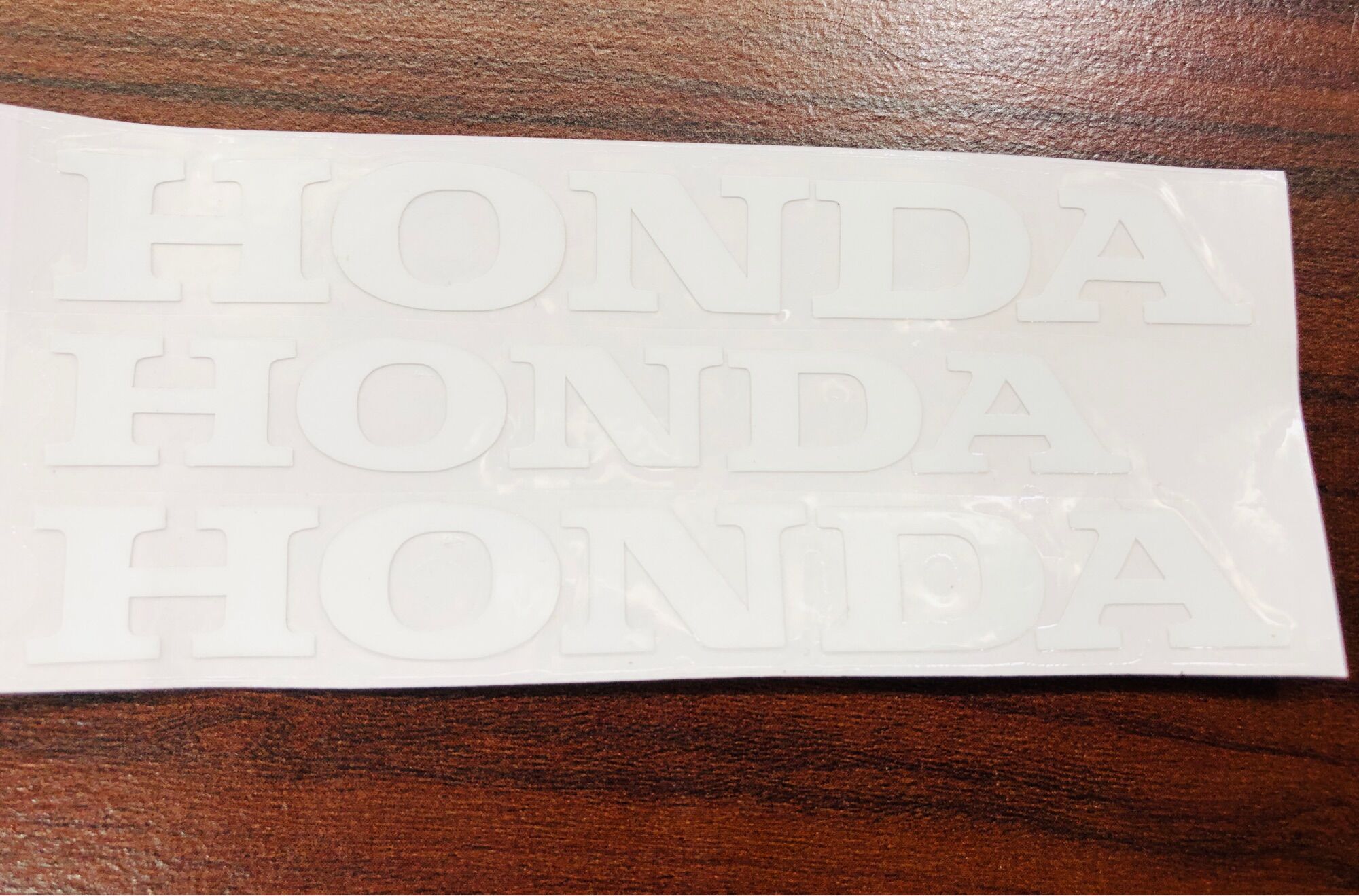 CHỮ HONDA BỬNG VISION TRẮNG DECAL