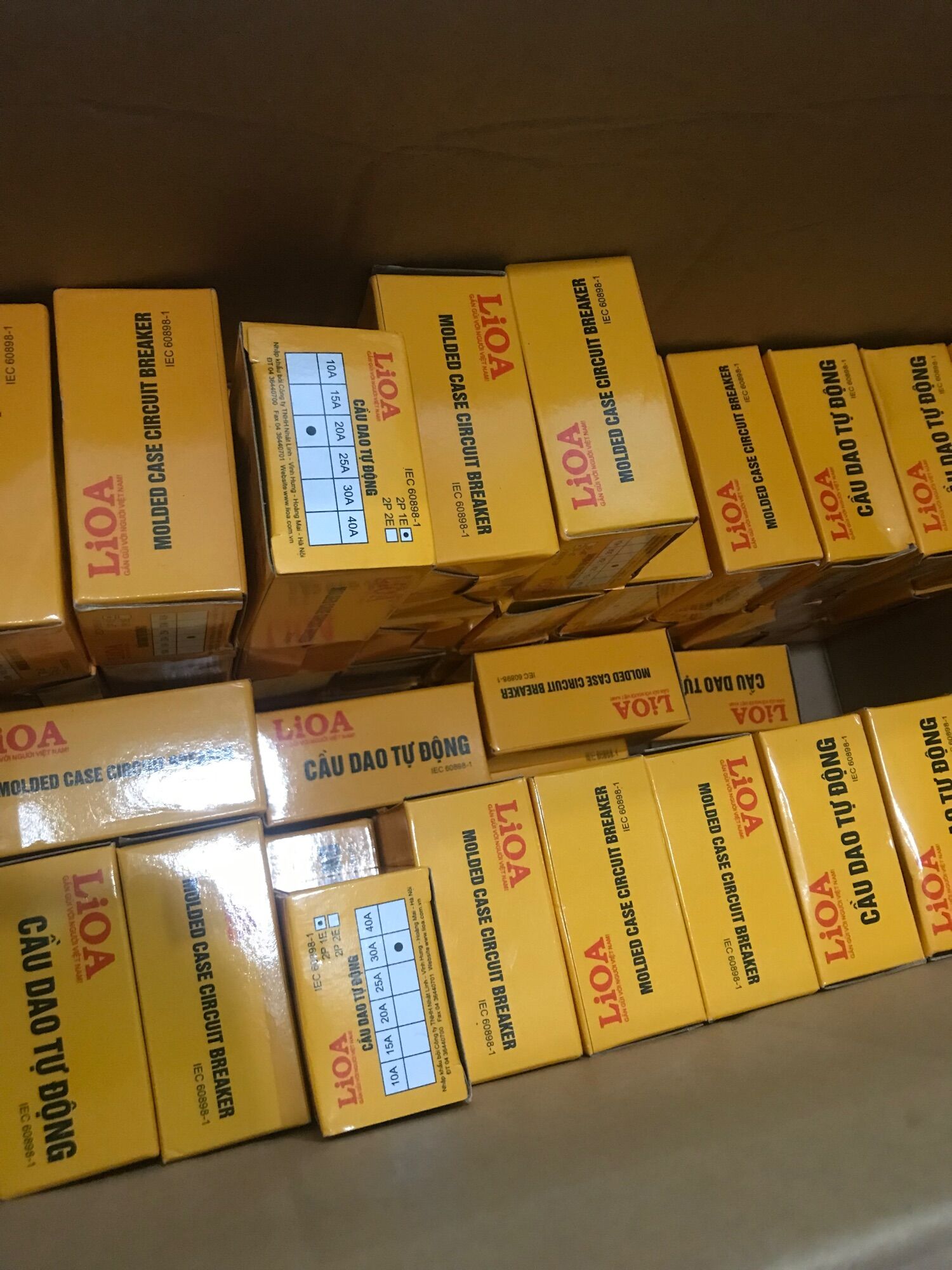 Cầu dao tự động an toàn Lioa 20A 30A