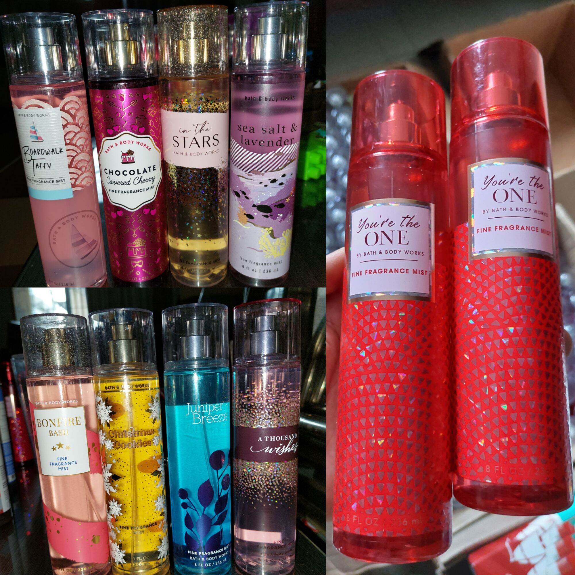 [ĐỦ MÙI] Xịt Thơm Toàn Thân Bath And Body Works-236ml