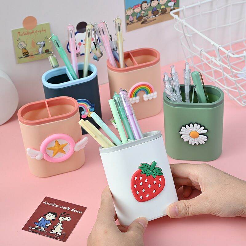 💥Ống đựng bút cute💥ống bút💥khay đựng bút hoạt hình