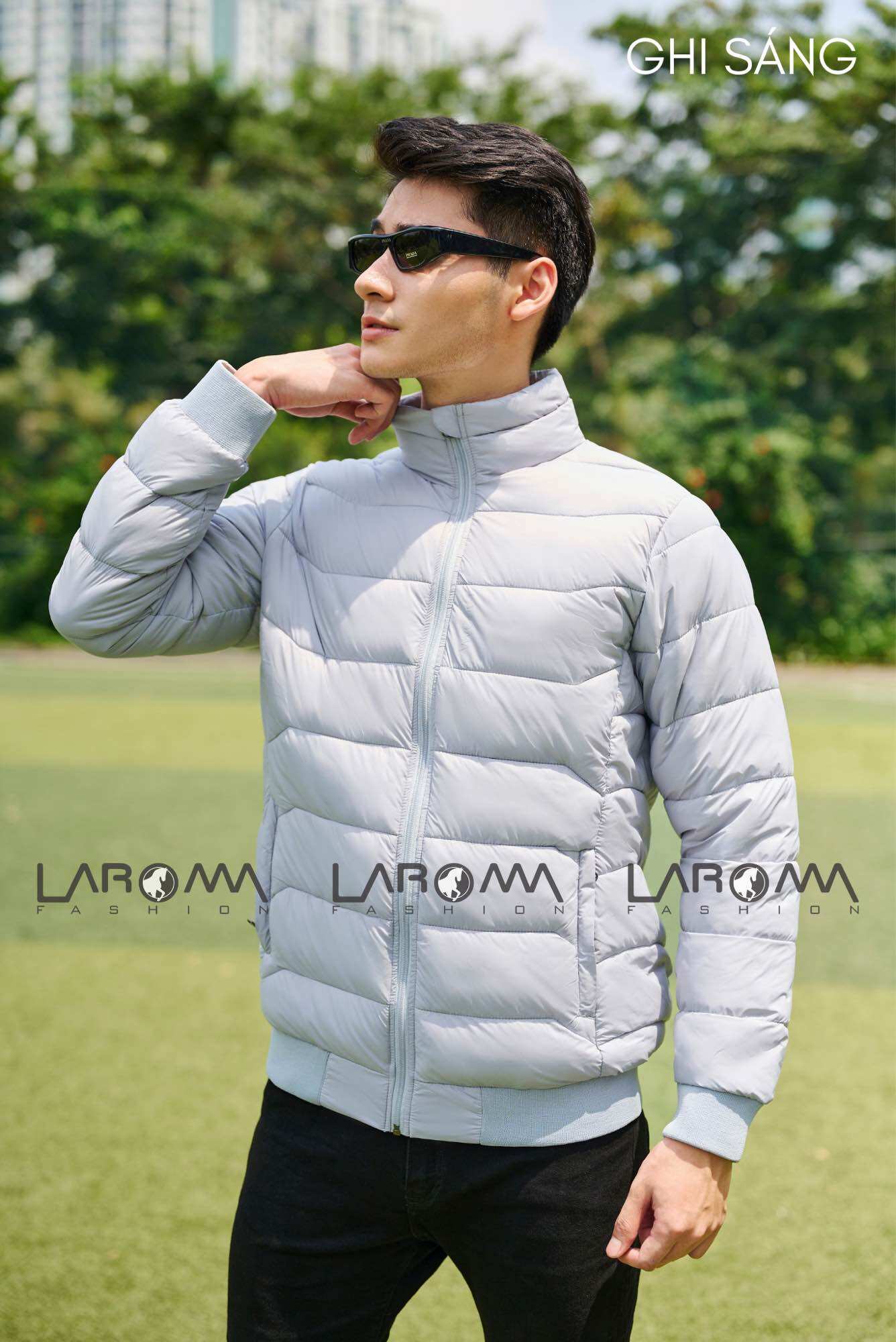 Áo phao NAM Laroma siêu nhẹ, giữ ấm