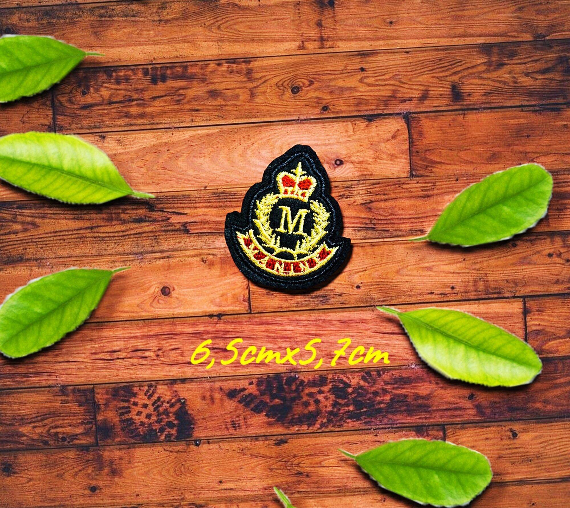 Sticker/patch/logo thêu vải tặng keo ủi hình huy hiệu trang trí quần jeans, áo thun, áo sơ mi nam nữ