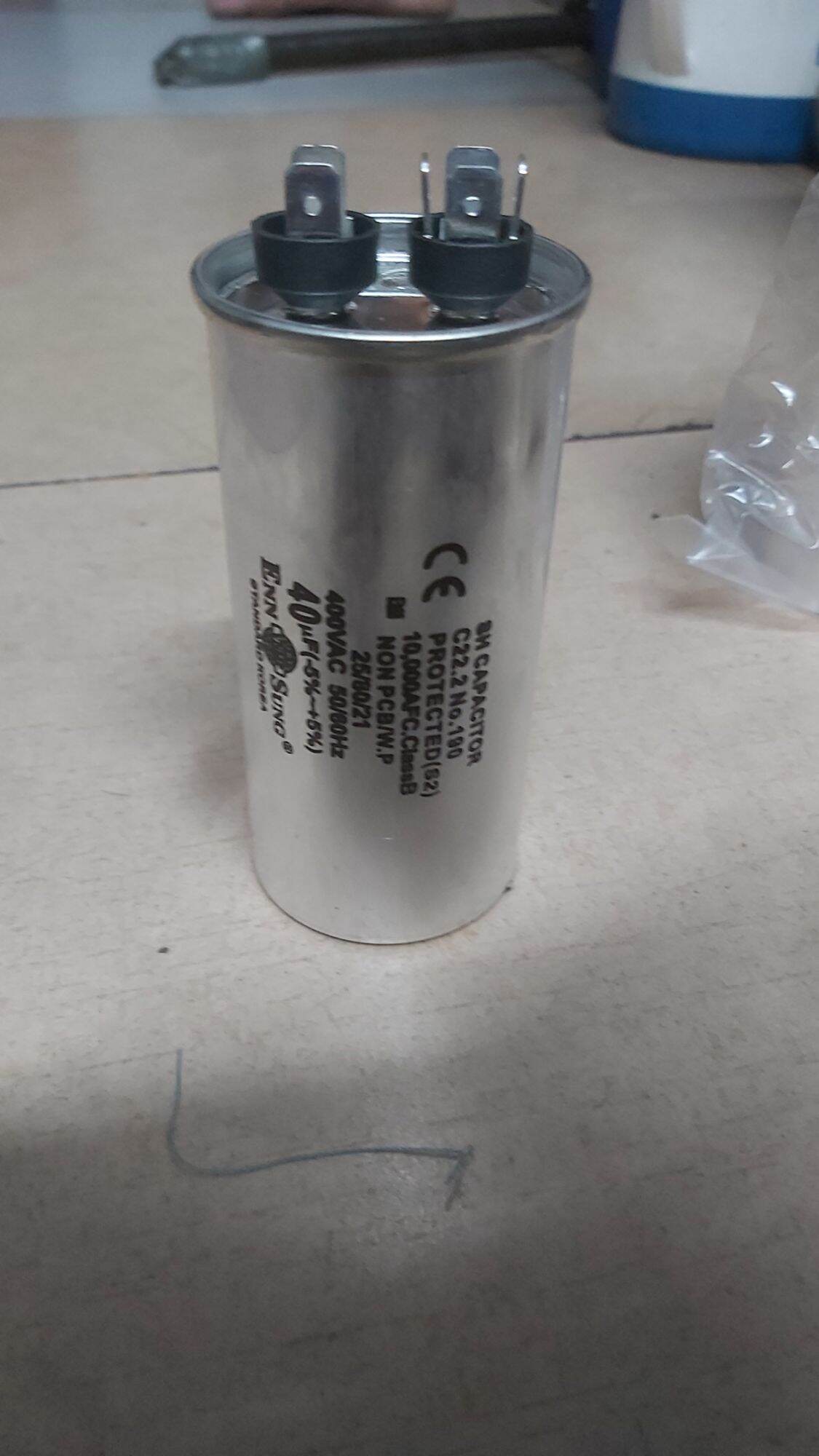 [HCM] Tụ điện nhôm 20 -  60 UF - 400v hàn quốc