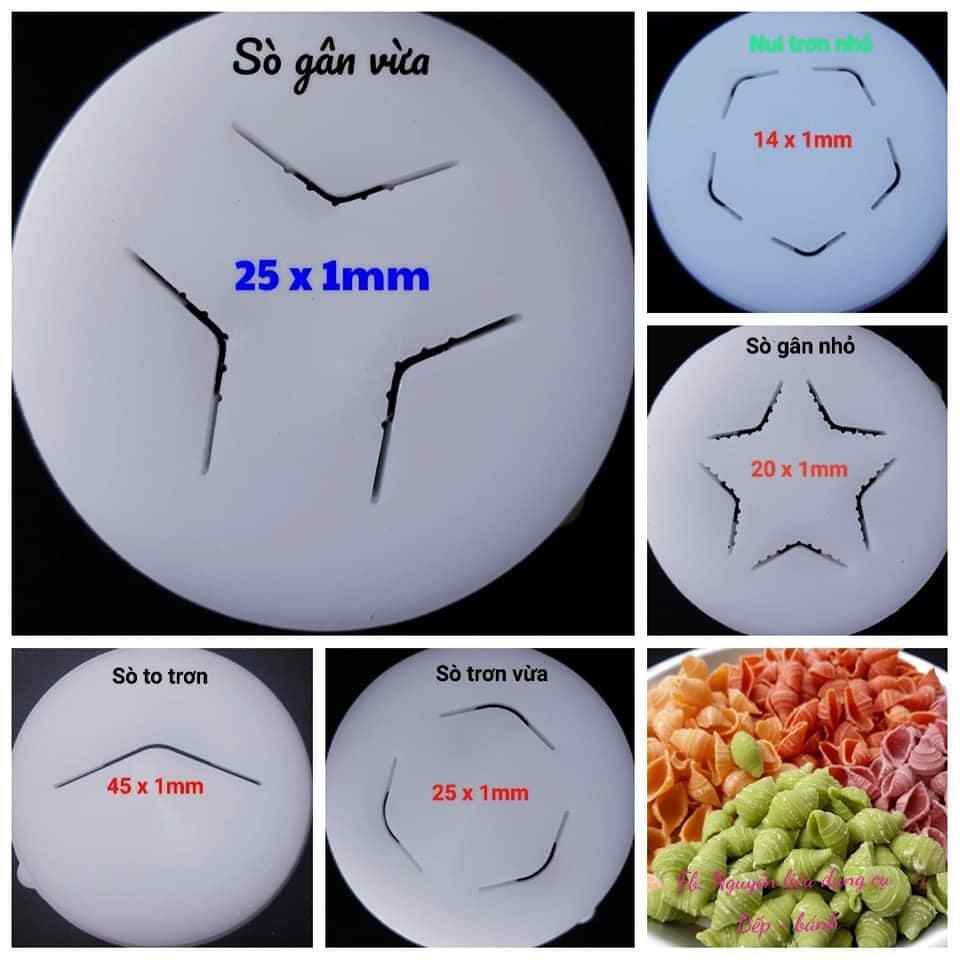 khuôn máy làm mì Philips - nui sò (sử dụng cho tất cả dòng máy làm mì Philips)