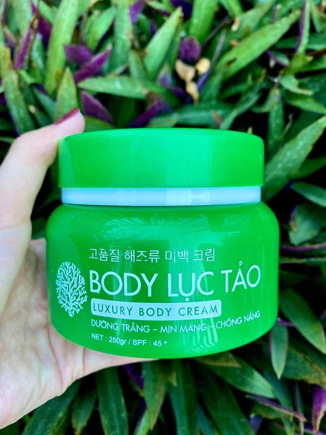 kem body Lục Tảo 250gram