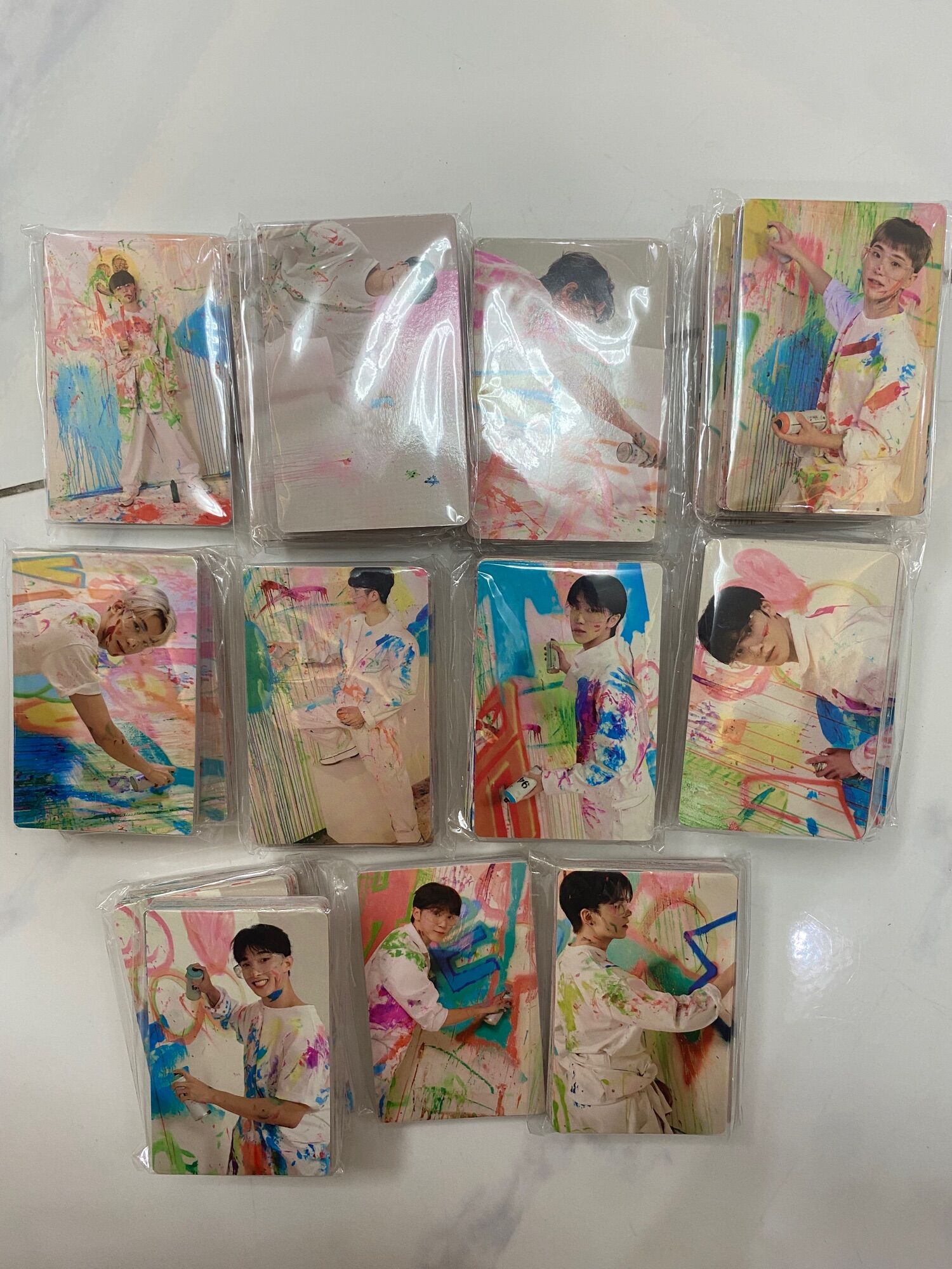 Set 20 card booklet Carat ver Face the sun