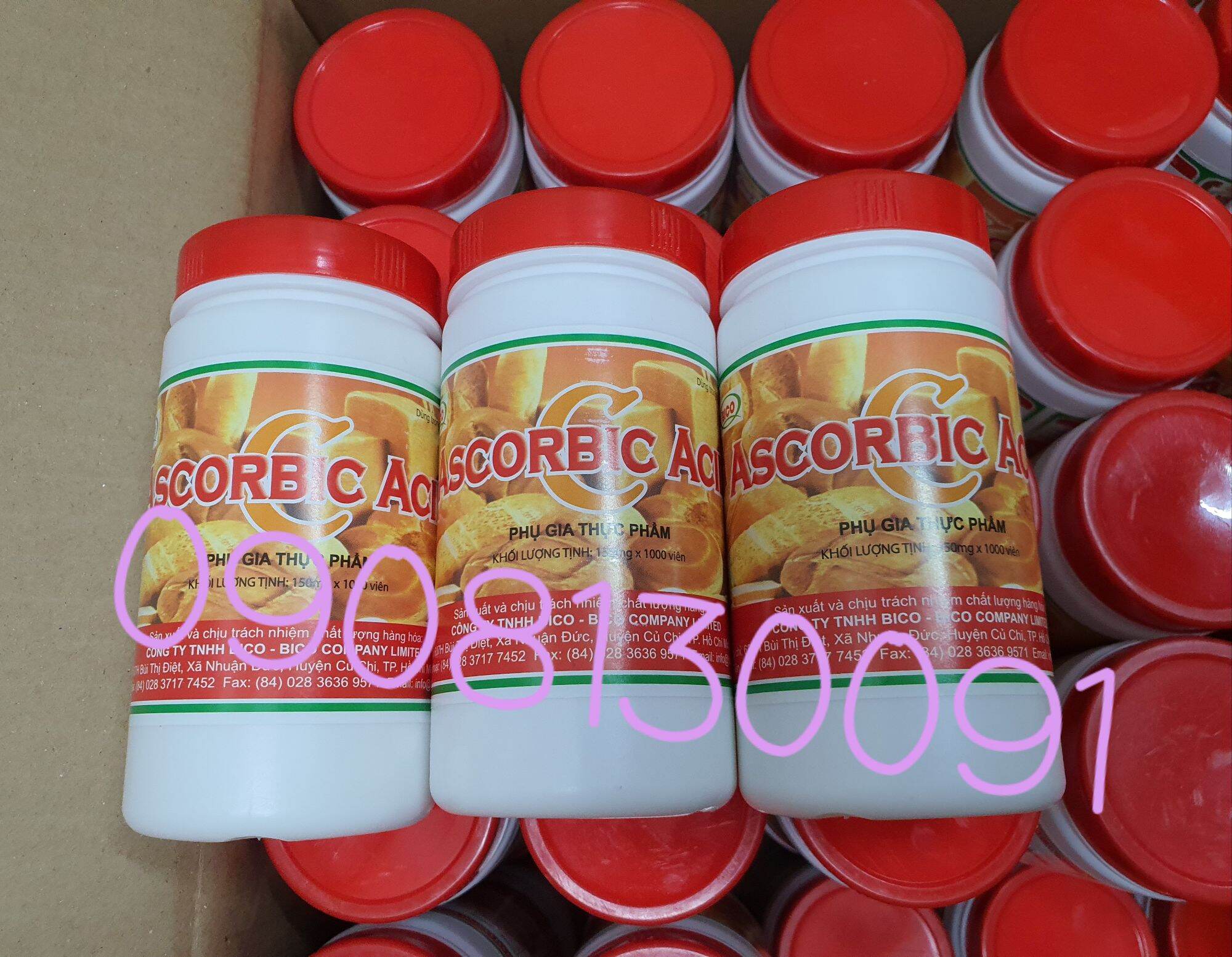 ASCORBIC AXID - VITAMIN C LÀM BÁNH MÌ