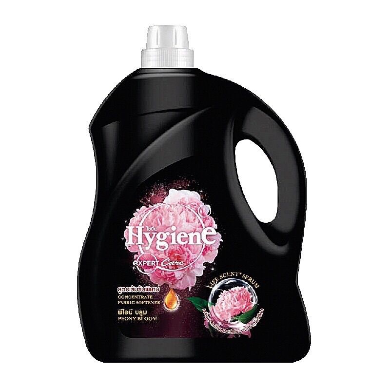 Nước xả vải hygiene thái lan can 3500ml hương hoa mẫu đơn