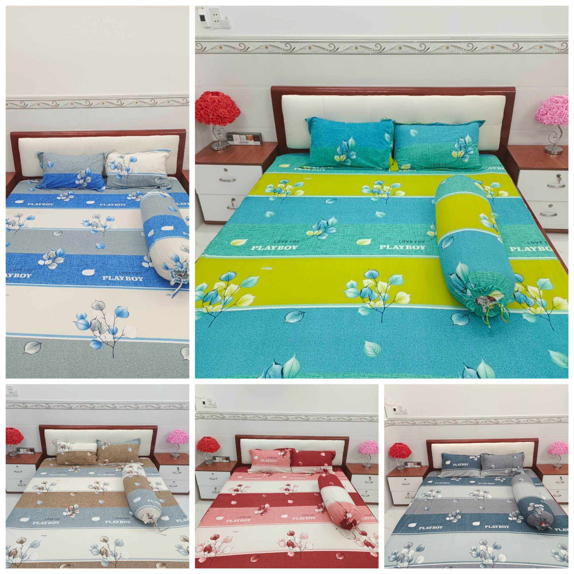 Bộ thun hàn quốc 4 món mẫu lá mới