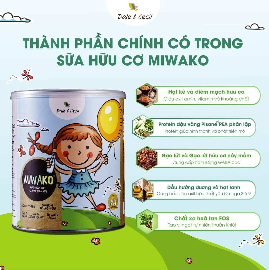 Sữa Miwako vị  gạo 400g