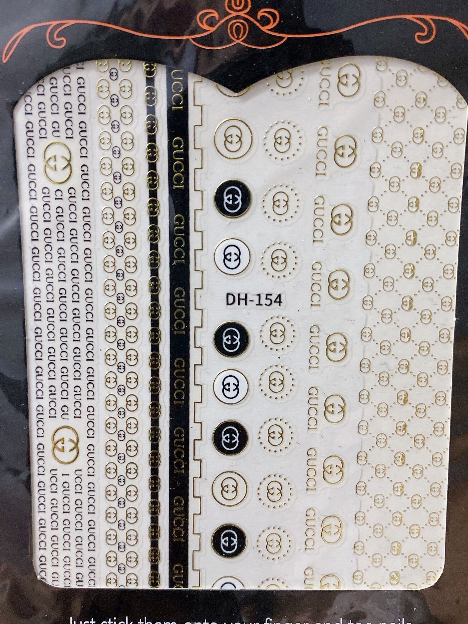 sticker dán móng