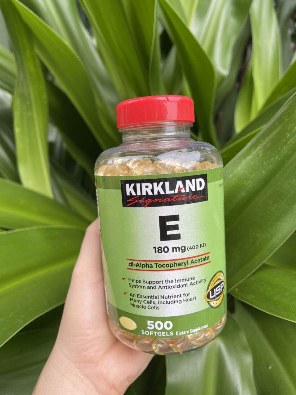 Vitamin E mỹ Kirkland signature 180mg