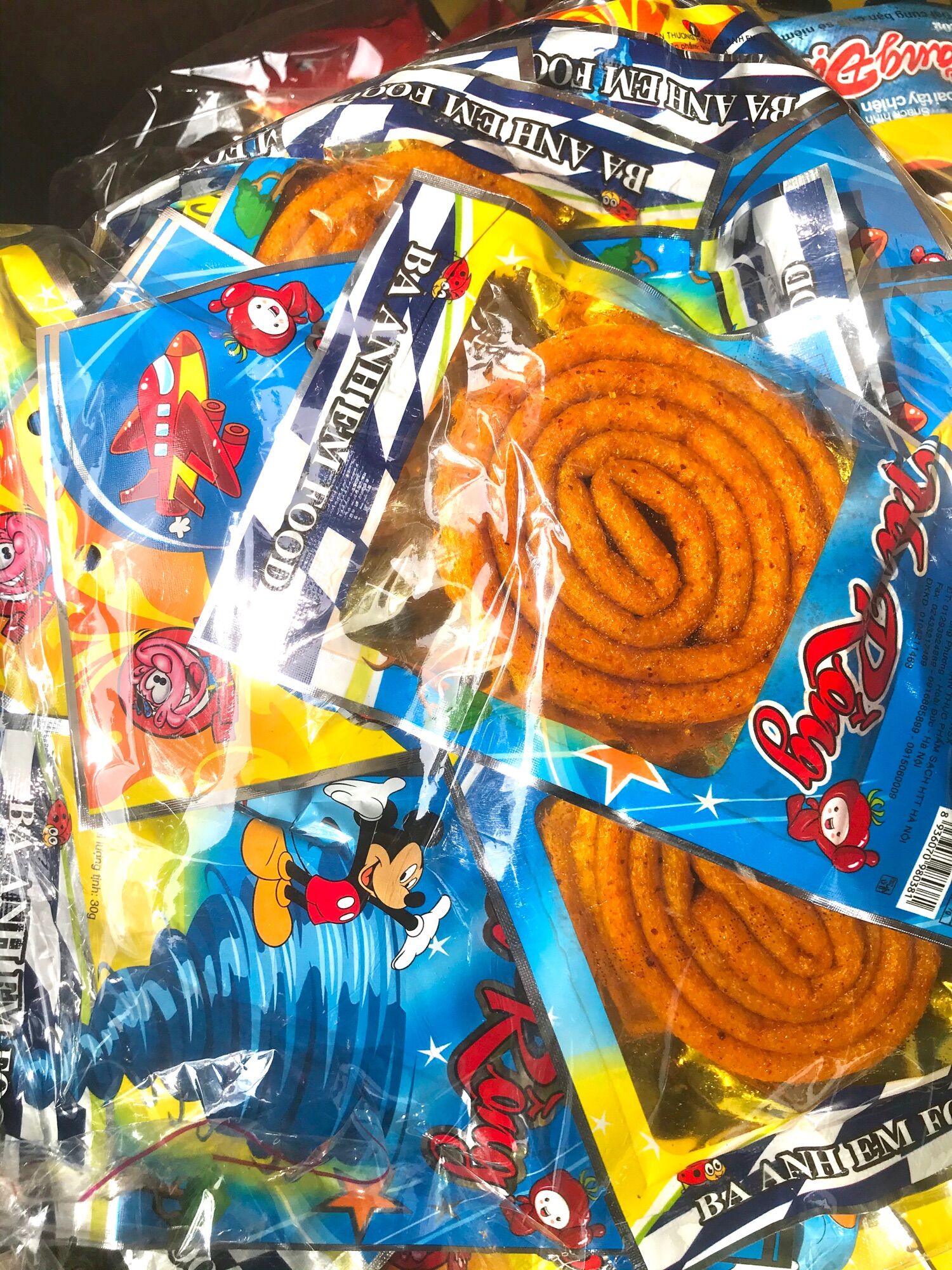 Bịch 30 gói Snack Vòi Rồng (KHUYẾN MẠI)