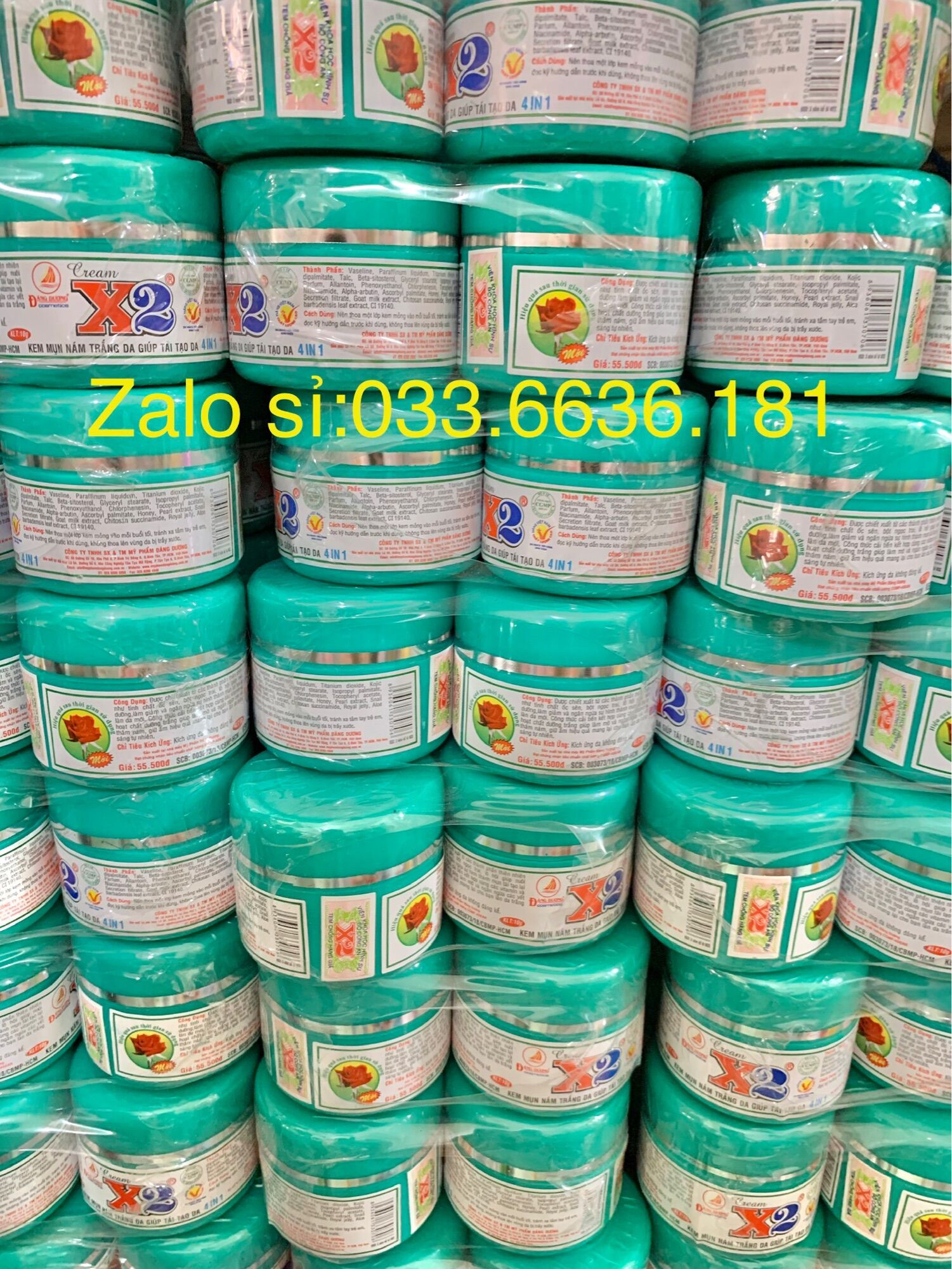 Sỉ 6 hủ kem x2 Trần hủ 10g ( chuẩn hàng 100%)