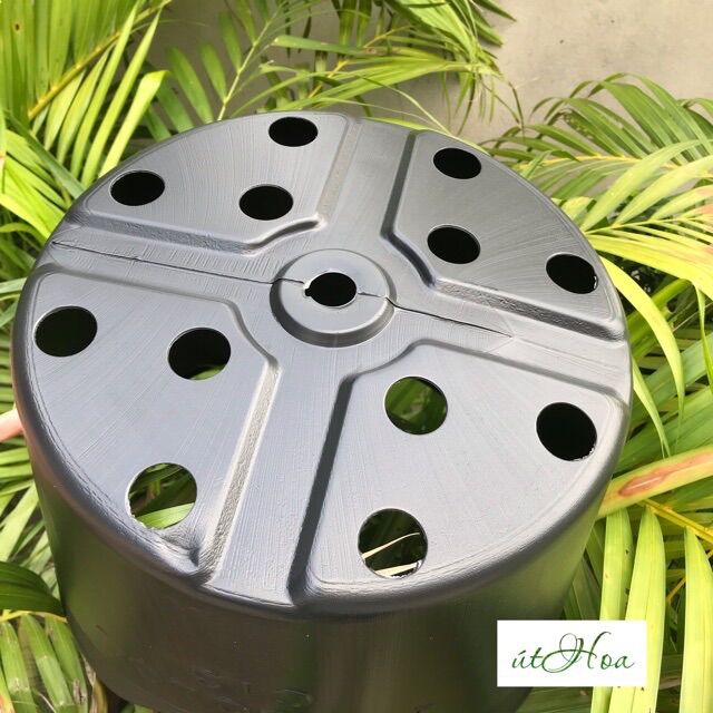 Chậu nhựa đen C13(35x29cm) trồng cây (hàng dày dặn)
