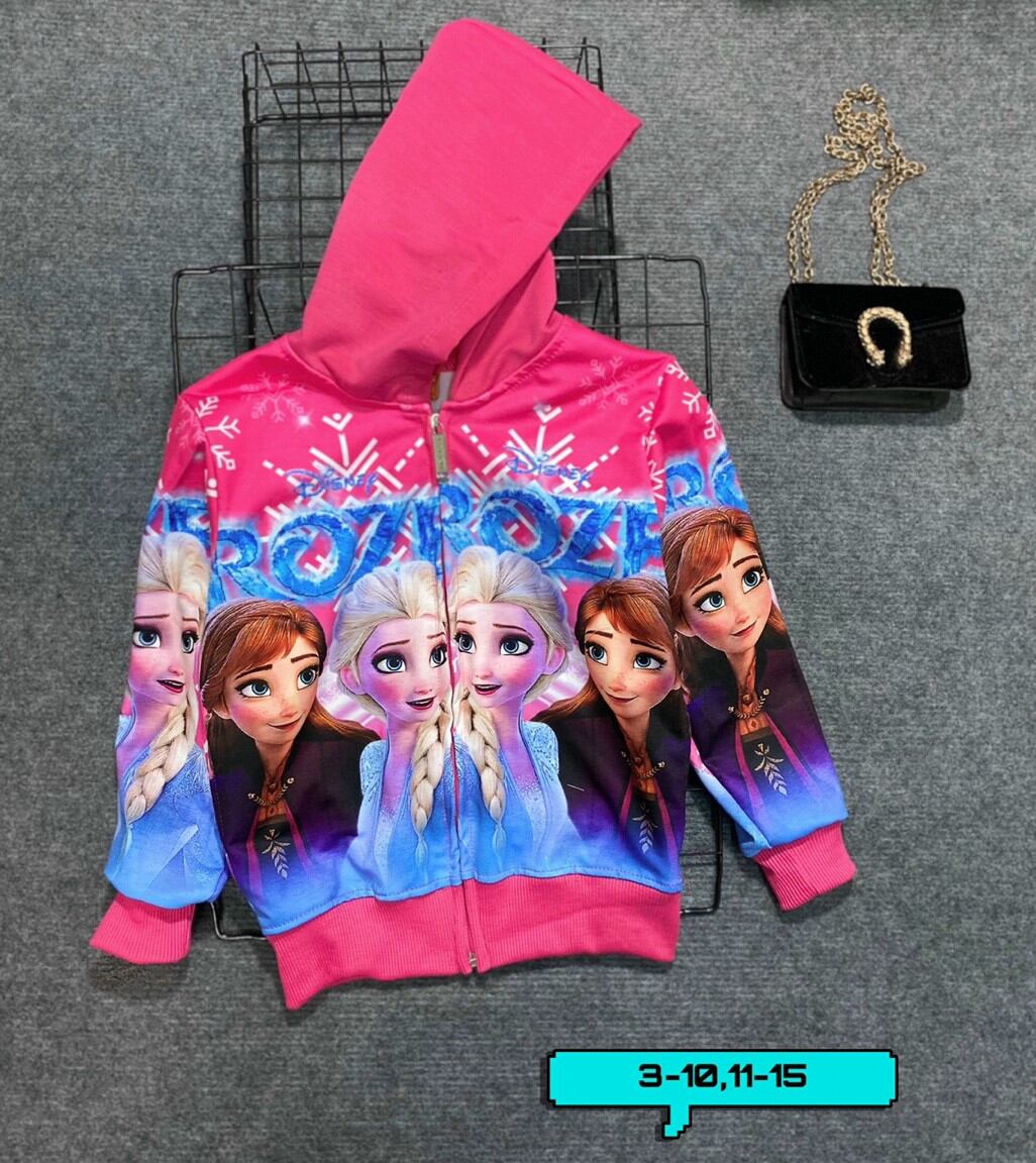 Áo khoác elsa bé gái cao cấp