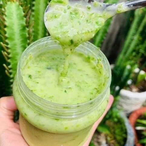 55k hủ 500gr nước chấm thần thánh ớt xanh