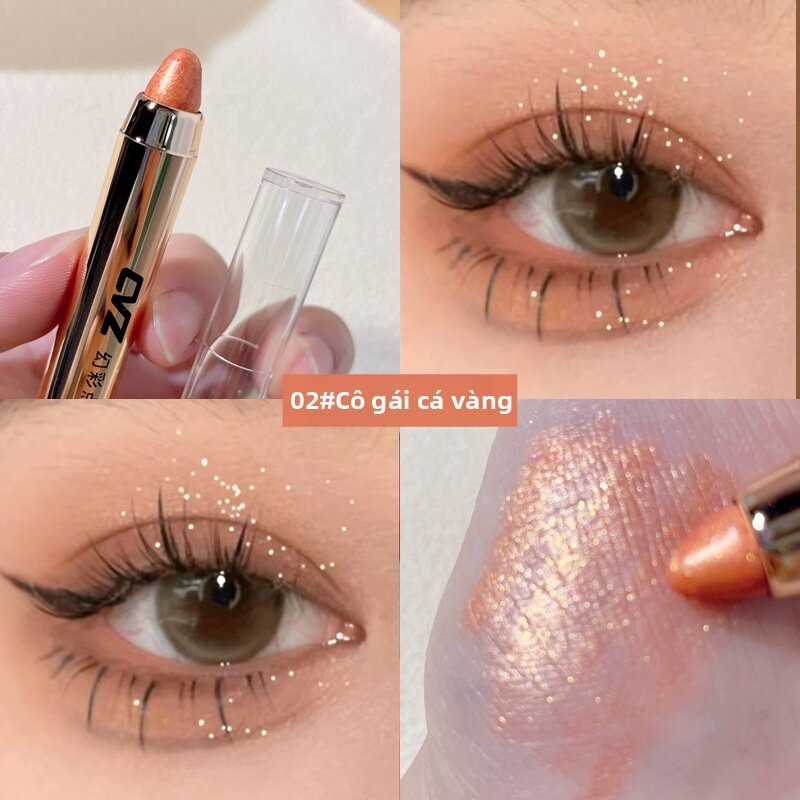 Lazy User Beginner Double-Headed Glitter Eyeshadow Pen - 6