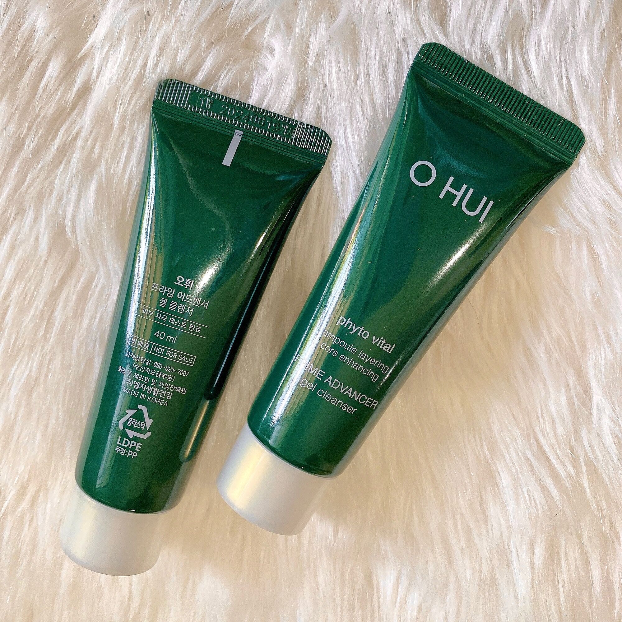 Sữa rửa mặt ohui prime advancer 40ml date 2024