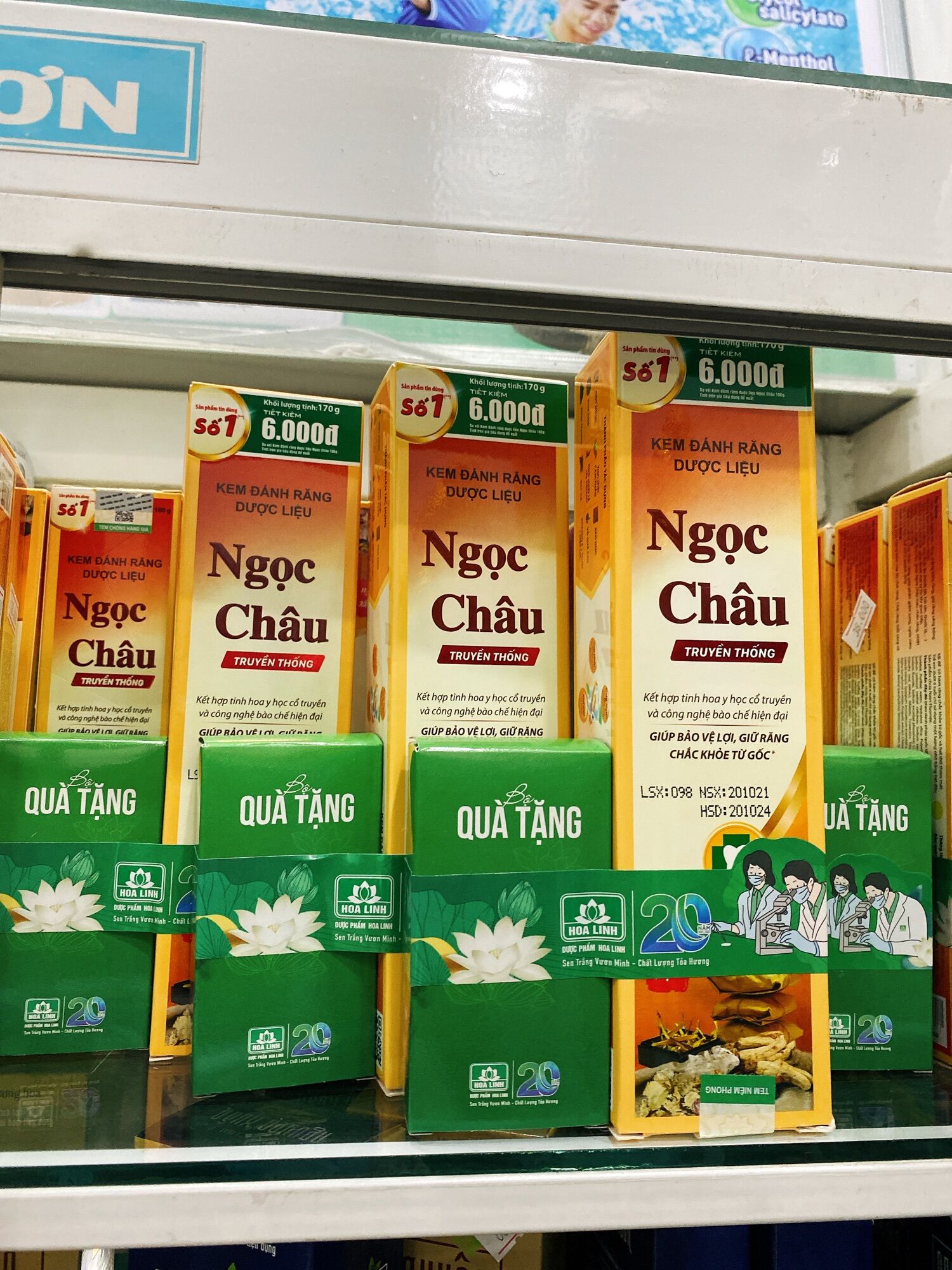 [HCM]Kem đánh răng thảo mộc Ngọc Châu 170g