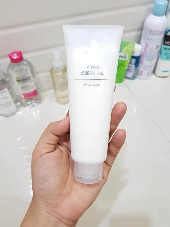 💐💐💐Sữa rửa mặt Muji face soap 120g